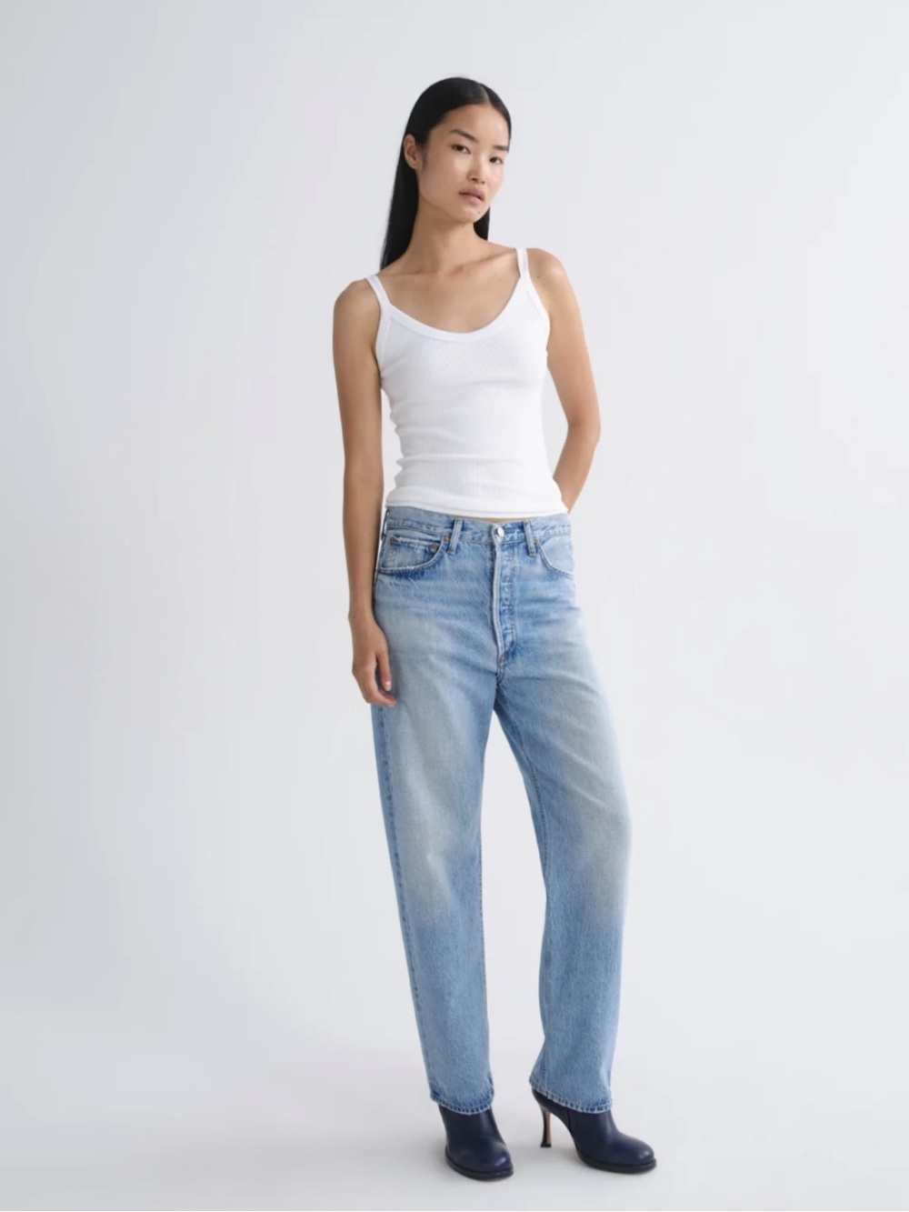 Agolde 90’s Mid Rise Straight Jeans Size 27
